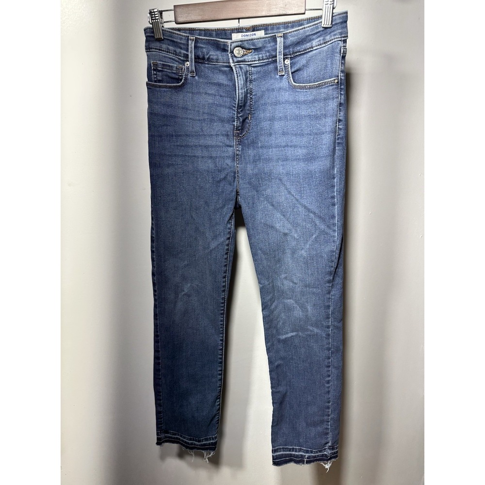 Denizen from Levi's Women's High Rise Ankle Straight Jeans Blue Size 2 W26